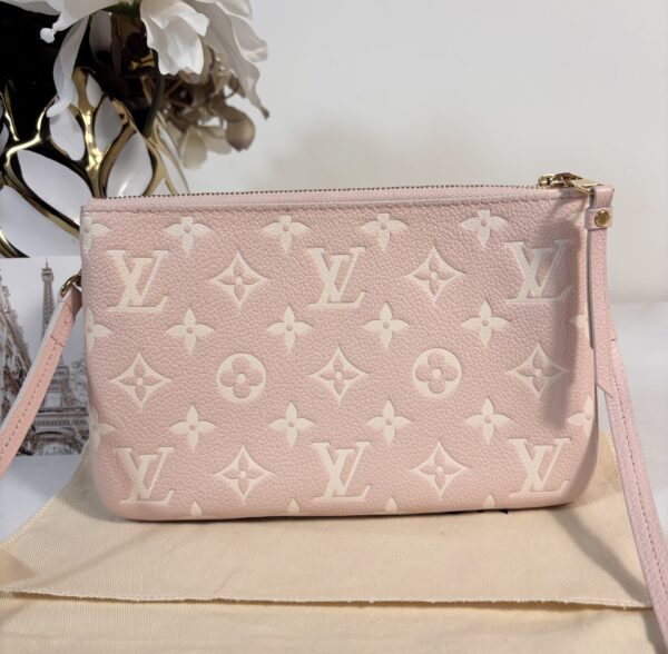 Louis Vuitton Double Zip Empreinte Rose - Image 2