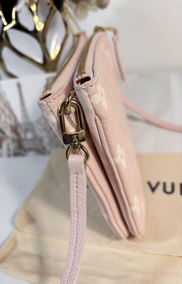 Louis Vuitton Double Zip Empreinte Rose - Image 3