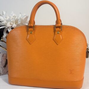 Louis Vuitton Alma Epi Orange