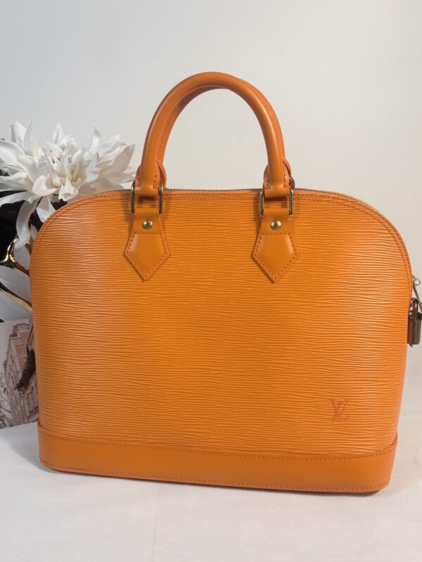 Louis Vuitton Alma Epi Orange