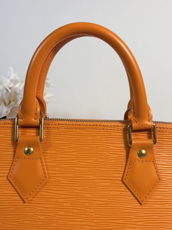 Louis Vuitton Alma Epi Orange - Image 5