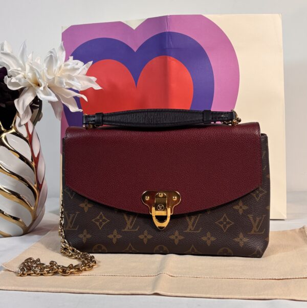 Louis Vuitton Saint Placide Burgundy