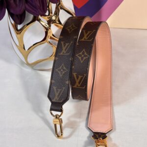 Louis Vuitton Monogram Pink Patent Bandouliere Strap