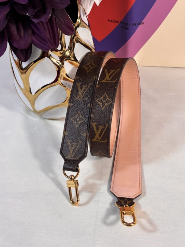 Louis Vuitton Monogram Pink Patent Bandouliere Strap
