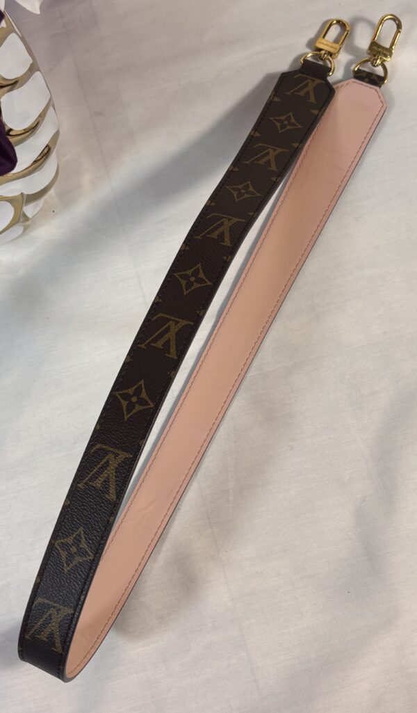 Louis Vuitton Monogram Pink Patent Bandouliere Strap - Image 3
