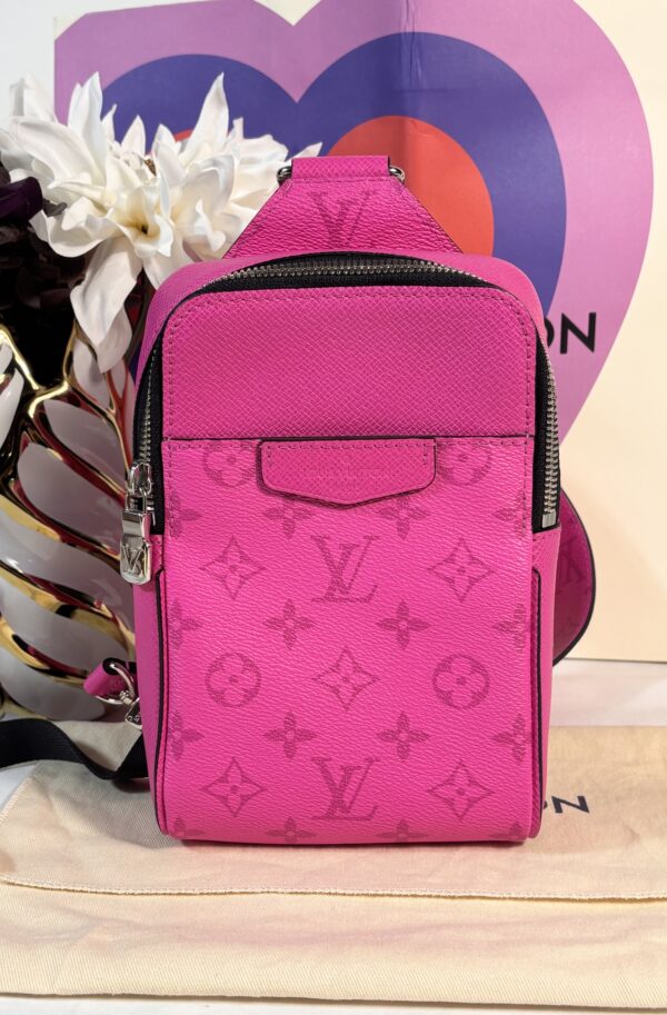 Louis Vuitton Taigarama Pink Sling