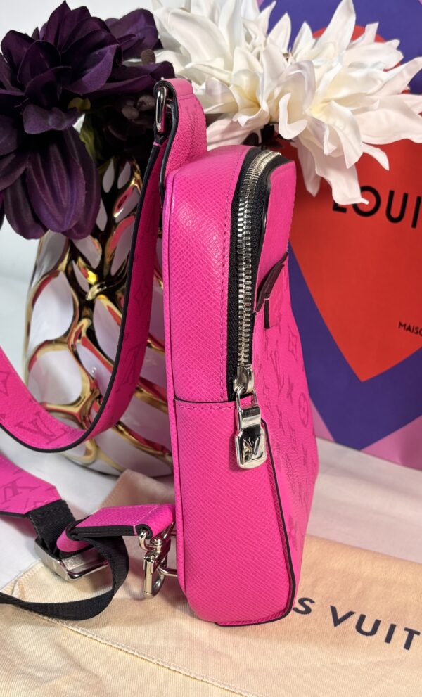 Louis Vuitton Taigarama Pink Sling - Image 4