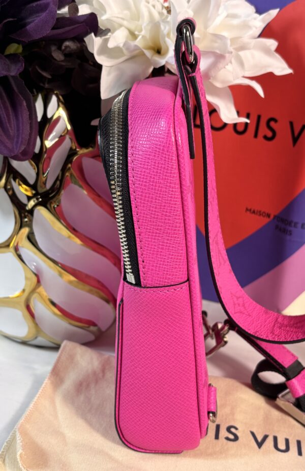 Louis Vuitton Taigarama Pink Sling - Image 5