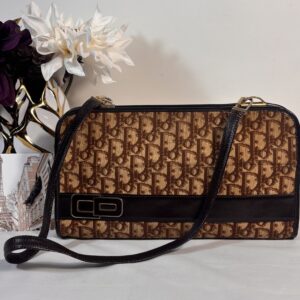 Vintage Christian Dior Trotter Shoulder Bag
