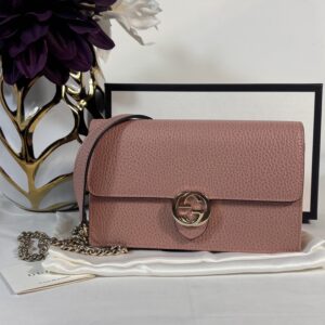 Gucci Small Interlocking Bag Pink
