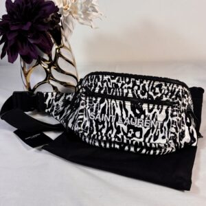 New YSL Leopard Belt Bag