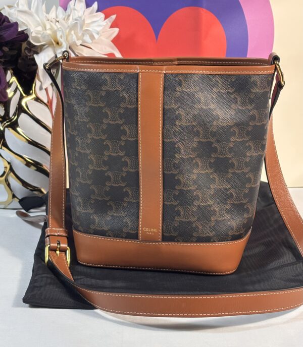 Celine Small Bucket Triomphe