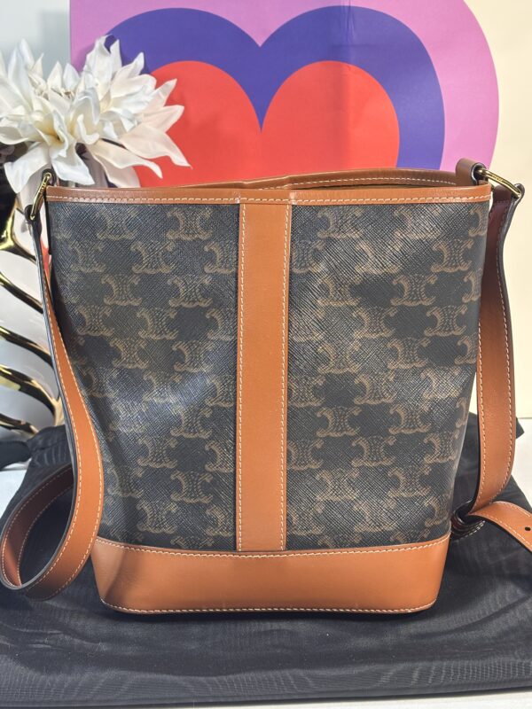 Celine Small Bucket Triomphe - Image 2