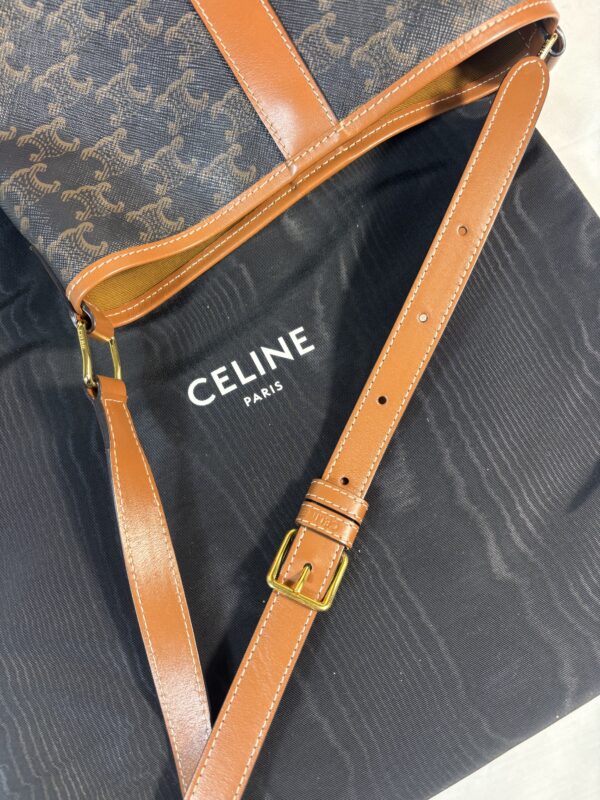 Celine Small Bucket Triomphe - Image 7