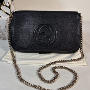 Gucci Soho Flap Black Crossbody