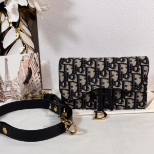 Dior Saddle Oblique Belt Bag