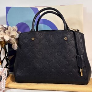 Louis Vuitton Montaigne Mm Empreinte Noir