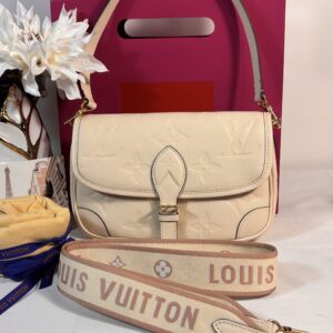 Louis Vuitton Diane Empreinte Cream
