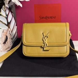 YSL Solferino Monogram Leather Bag