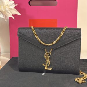 YSL Cassandra Woc Black