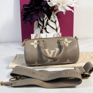 Louis Vuitton Papillon bb Bicolor Tourterelle Cream