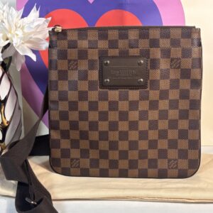 Louis Vuitton Ebene Brooklyn Plate Pochette