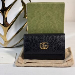 Gucci Black 6 Key Holder