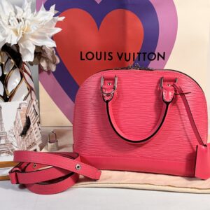 Louis Vuitton Alma bb Epi Dragonfruit