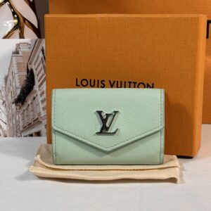 Louis Vuitton Lockmini Wallet Seasonal Mist Green