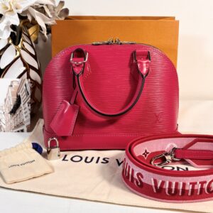 Louis Vuitton Alma Bb Rose Pondicherry