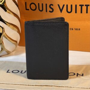 Louis Vuitton Taiga Black Pocket Organizer