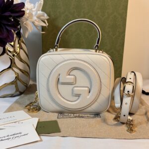 Gucci Blondie Top Handle White