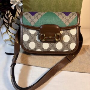 Gucci Horsebit 1955 Dots Bag