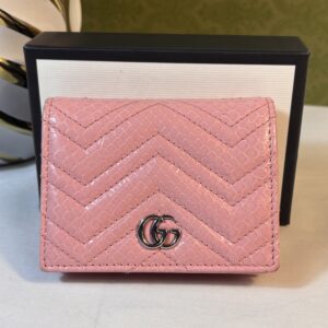Gucci Exotic Pink Card Case