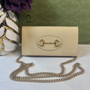 Gucci 1955 Horsebit Beige Leather