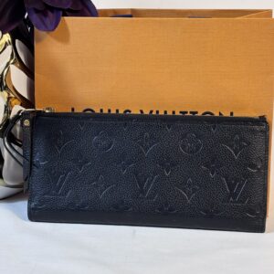 Louis Vuitton Adele Wallet Empreinte Noir