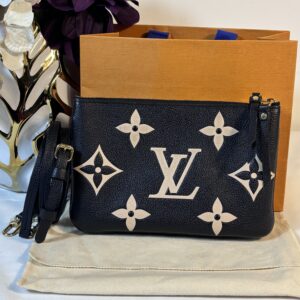 Louis Vuitton Double Zip Pochette Bicolor