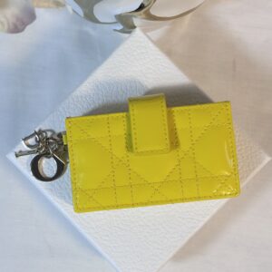 Dior Patent Accordian Wallet