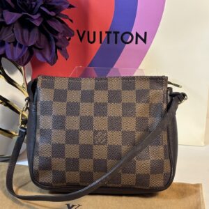 Louis Vuitton Trouse Ebene Make Up Bag