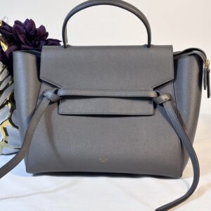 Celine Mini Belt Bag Gray