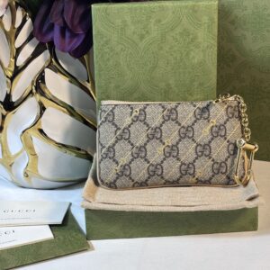 Gucci Horsebit Supreme Key Pouch