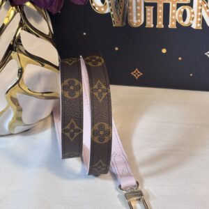 New Louis Vuitton Reversible Monogram Lilac Strap