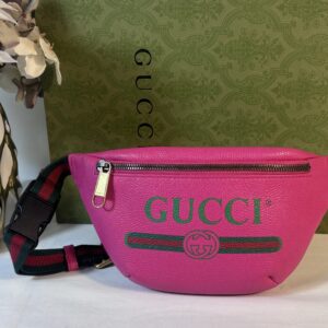 Gucci Logo Pink Small Bumbag