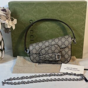 Gucci Assymetrical Horsebit 1955 Mini Bag