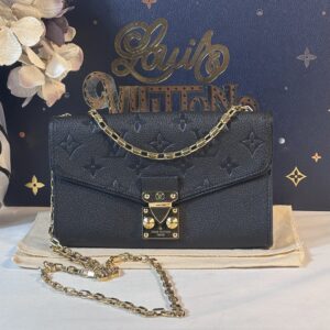 Louis Vuitton Saint Germain Pochette Empreinte Noir