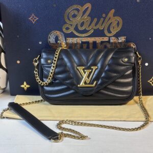 Louis Vuitton Black New Wave Pochette