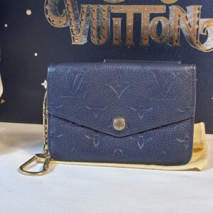 Louis Vuitton Empreinte Key Pouch Marine