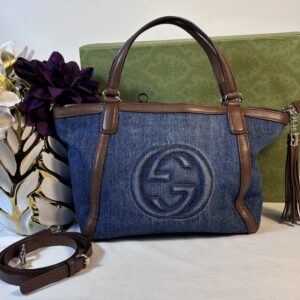 Gucci Soho Denim 2 Way