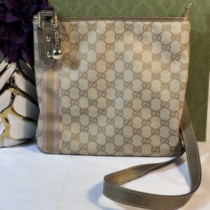 Gucci Gold Jolicoeur Messenger Bag