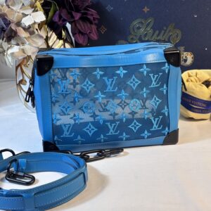 Louis Vuitton See Through Soft Trunk Turquoise